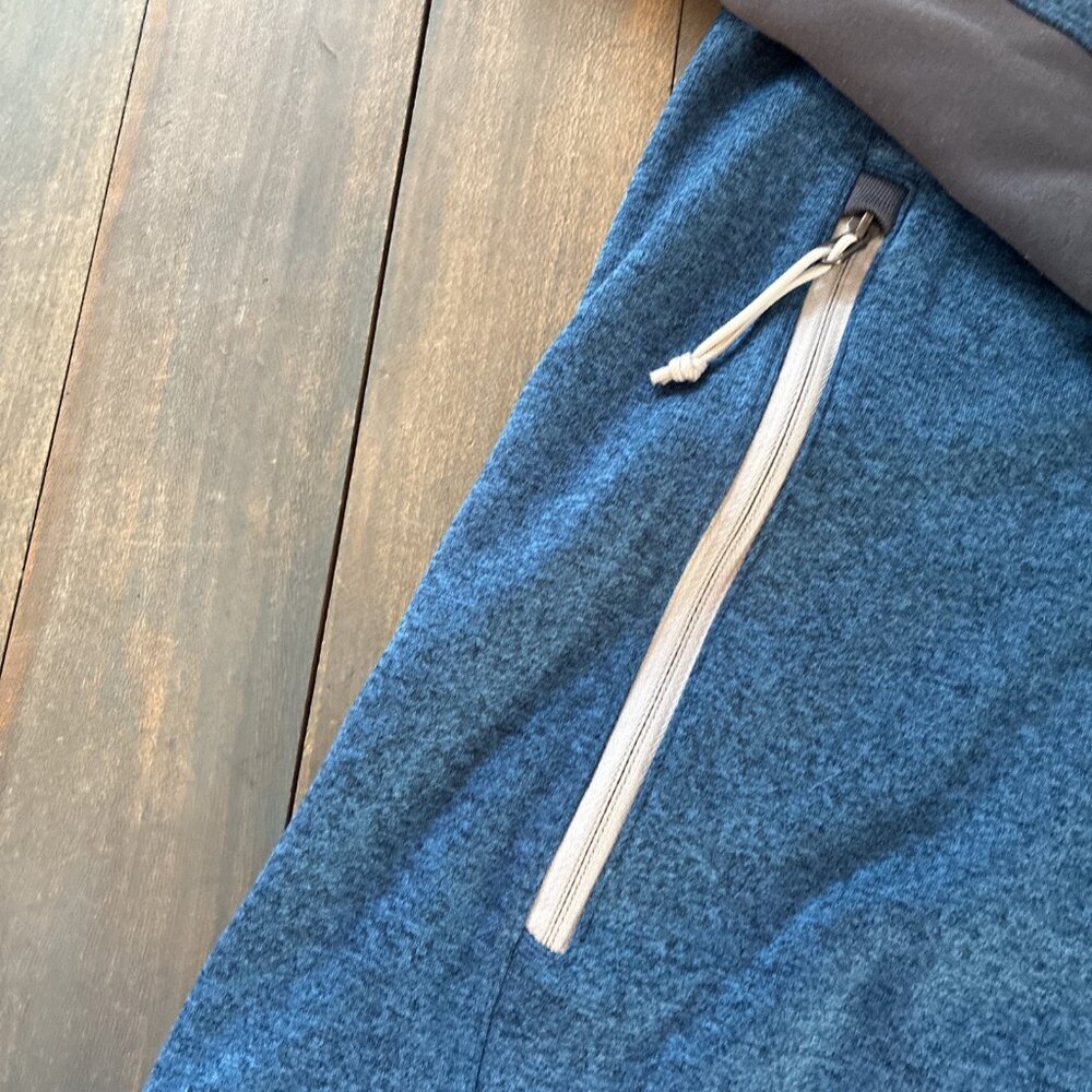 THE NORTH FACE Heather Blue Hiking Full Zip Hoodie Men's Size Medium (W8) - Picture 6 of 10